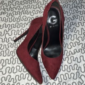 Burgundy Guess Heels